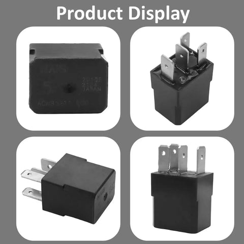 Drop In Nissan Compatible 12V DC Power Relay, 4 Pin, Beefy 35A Automotive Relay For General Purpose Switching, Replaces ACM33211