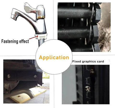 Applications of Heavy Duty Carbon Steel Flat Washer Black Oxide 8.8 Grade for plumbing and automotive uses