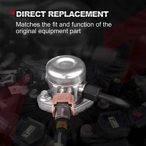 High Pressure Fuel Pump For Buick Lacrosse Verano Regal Chevy Equinox GMC Terrain Malibu Impala Captiva Sport 2.4L Includes Seal Gasket And Bolt EP1028 Ready To Rebuild Your Fuel System installed view, showing direct replacement functionality.