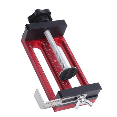 Pro Grade Dowel Hole Guide Aluminum Alloy Drill Jig With Ten Premium Sleeves for precise cabinet making and woodworking