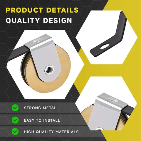 Heavy Duty Stainless Steel Sliding Screen Door Tension Spring Kit With One And Three Quarter Inch V Style Offset Bend And Steel Ball Bearing
