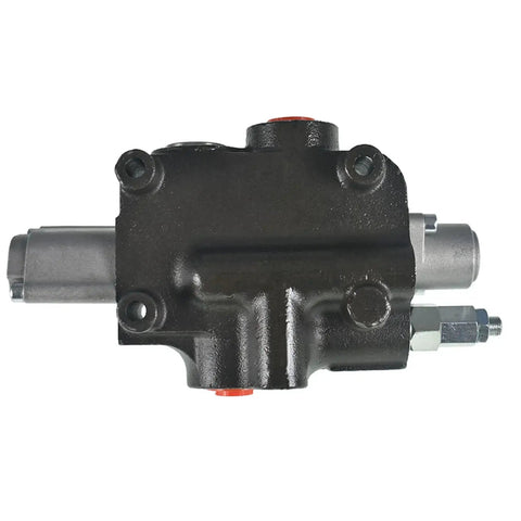 Heavy Duty 1 Spool Hydraulic Directional Control Valve 21 GPM 3600 PSI SAE Ports Double Acting Spring Return black cast iron