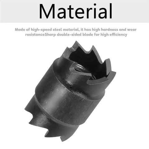 14 Pack Spot Weld Cutter Sets Double Sided 3/8 Inch HSS Drill Bits For Sheet Metal Removal With 1/4 Inch Arbor Durable High Quality Steel