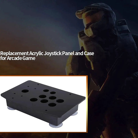 Arcade Cabinet Kit With Black Acrylic Panel And Case DIY Set Build Your Own Arcade Controller Box Replacement For Arcade Games