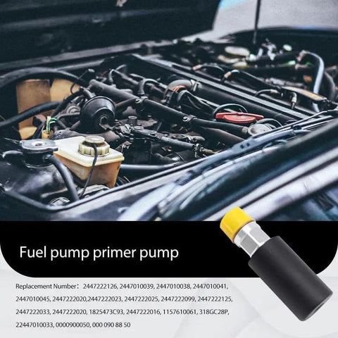 Heavy Duty Hand Primer Pump Kit For Diesel Engines With Universal Fit For International John Deere 4430 Isuzu Mercedes Benz Navistar Mack Toyota Volvo CAT Caterpillar Deutz Hino Replaces 480245