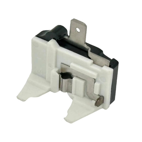 Two Pack QP2-4R7 PTC Start Relay for Refrigerator Compressor Start Up, Overload Protector, Easy Install, 1 Pin, Black