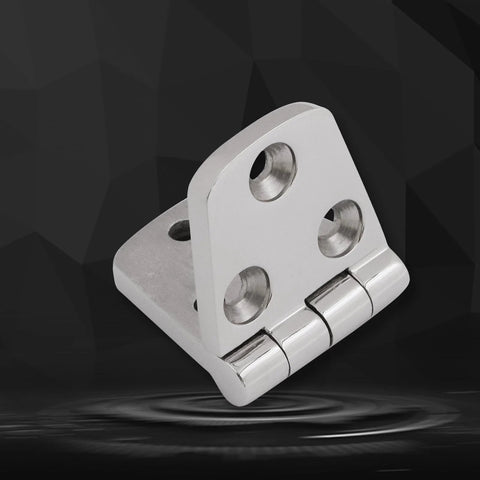 Laorde 316 stainless steel marine hinge, 3x1.5 in, silver boat hatch hinge