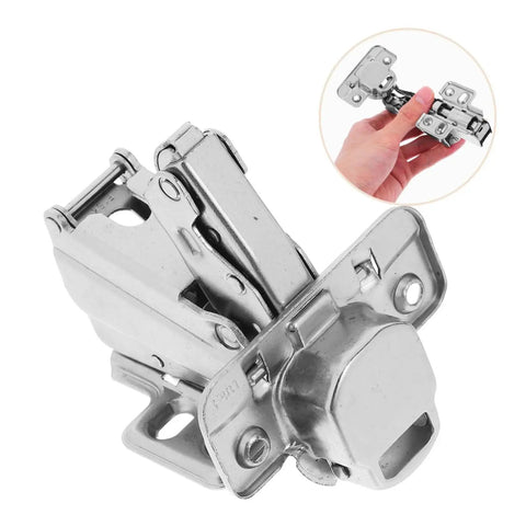 Soft Close Hidden Cabinet Hinges For Corner Cabinets With Damping System For Quiet Operation And Smooth Self Closing Easy Installation Includes Screws 2 Pack Zerodeko
