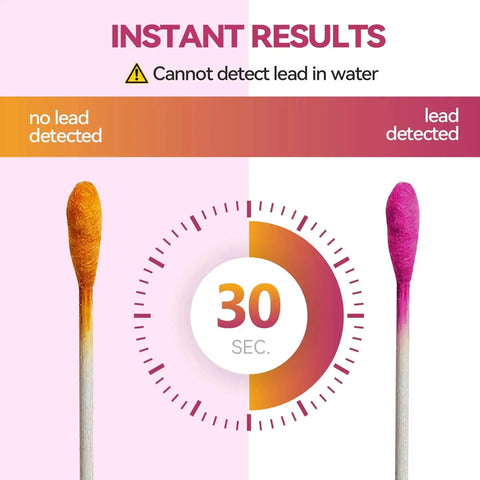 Lead Test Kit For Dishes And Surfaces With 60 Swabs Rapid 30 Second Lead Paint Testing Accurate Results On Paint Ceramic Wood Metal