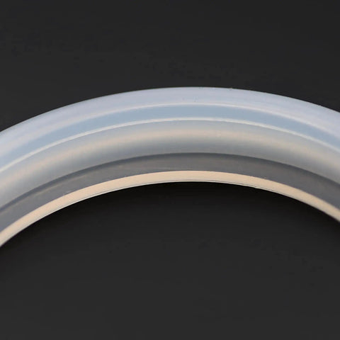 Close-up of 50mm Silicone Steam Ring Replacement Gasket For Breville And Krups Espresso Machines Food Grade BPA Free