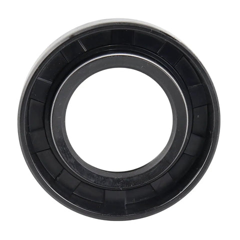Front view of Trailer Wheel Hub Bearings Kit For 25mm Axles, Set Of 4 30205 Bearings With TC Seals 30x52x10mm, rubber dust cover shown.