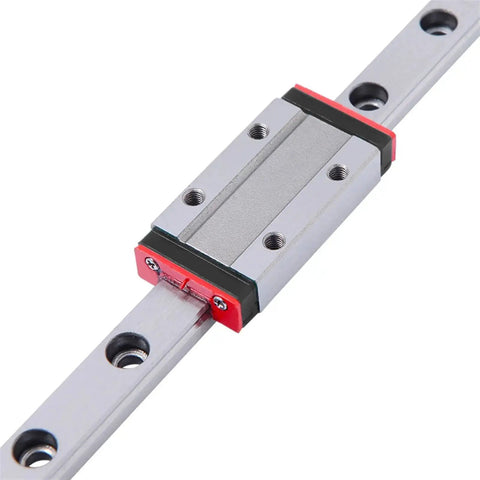 Pro Grade Linear Rail Guide Kit For 3D Printers And CNC Machines Includes Carriage Aluminum Alloy Anodized Finish Smooth Glide Durable