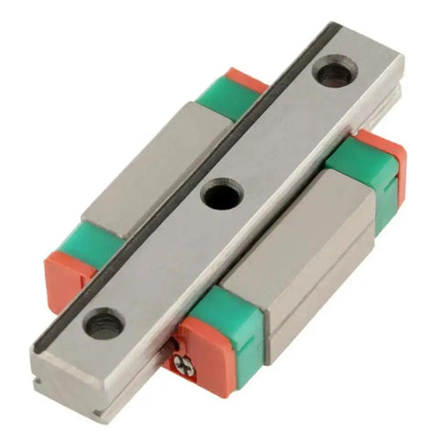 Compact 7mm Wide Linear Rail With 17x23mm Linear Block And 40mm Travel, Precision Bearing Steel Guide For Small Machinery