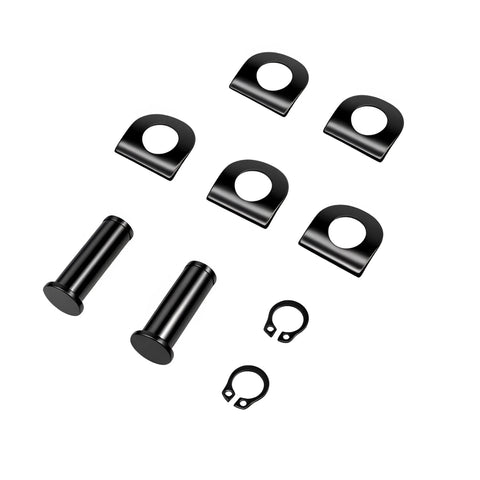 Heavy Duty Foot Peg Mounting Hardware Kit With Anti Rattle Spring Washers And Clevis Pins For Harley Sportster Softail Dyna Touring Road King