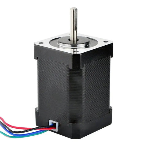 Single motor from Three Pack Nema 17 Bipolar Stepper Motors Kit with 92 Oz-In Torque, 1.8 Degree Step, 4-Wire 2.1A, 60mm frame