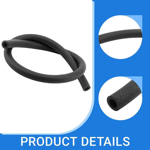 Power Brake Vacuum Hose For Passenger Cars And Light Trucks 3 Feet Long Inner Diameter 0.46875 Inch Outer Diameter 0.78 Inch