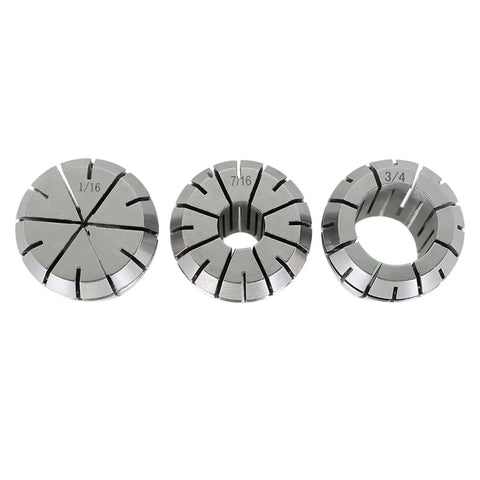 14 Piece ER32 Steel Spring Collet Set One Sixteenth Inch Through Three Quarters Inch For CNC Milling Chuck And Lathe Tool Holder Quick Clamp Durable High Precision Machining Accessory