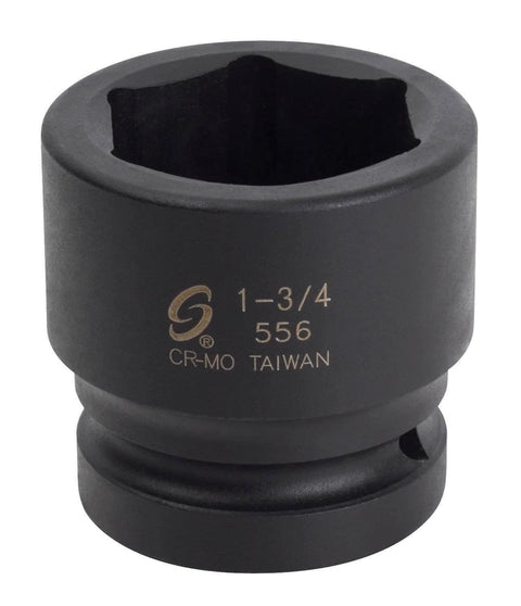 1 In Drive 1-3/4 In 6-Point Impact Socket Premium CR-MO Alloy Steel For Pro Grade And Industrial Use, Heavy Duty Torque