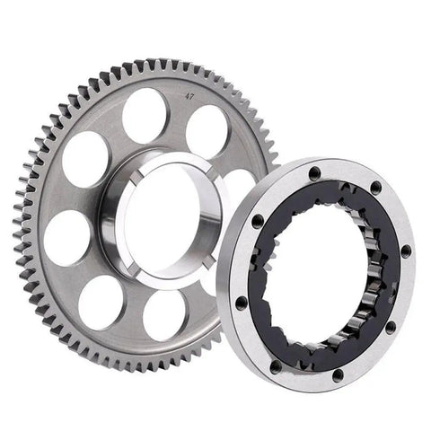 One Way Bearing Starter Clutch Gear And Flywheel Assembly For Motorcycle With Universal Fit Compatible With 2017 Models And 1260 Class Bikes