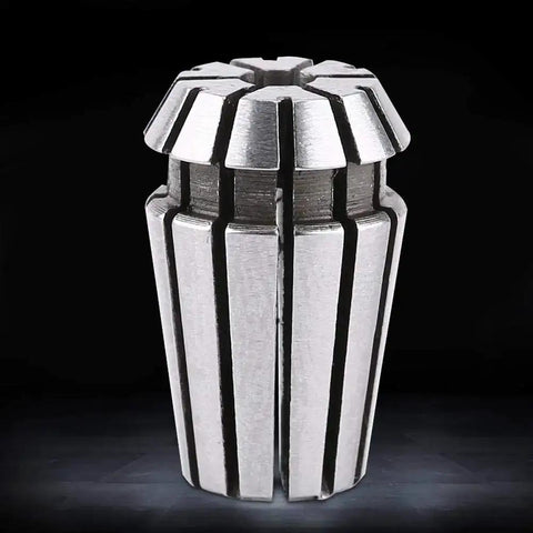 ER11 Spring Collet Set For CNC Milling And Engraving, One Eighth Inch (3.175mm), High Precision Spring Steel, close-up view