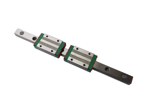 2Pcs MGN7 H Type Linear Slider Carriage Block Kit For Mini Linear Rail Guide MR7 MGN7 Pro Grade Bearing Steel High Precision