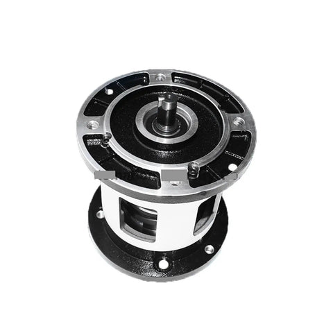 DC24V double-flange electromagnetic clutch brake assembly (front view)