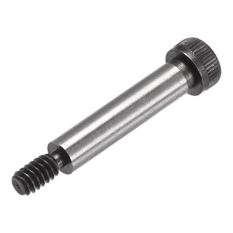 Heavy Duty Alloy Steel Hex Socket Shoulder Bolts Kit, One And A Quarter Inch Shoulder Length, One Quarter Inch Shoulder Diameter, Thread Size Ten Twenty Four