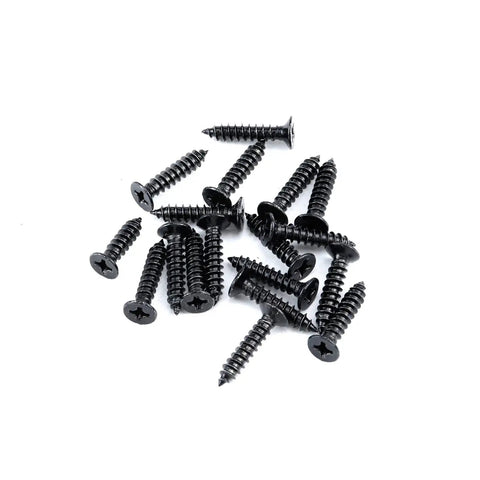 Black screws included with Adjustable Torque Position Control Hinges 4 Pack Black Zinc Alloy Damping Hinges 45 By 35 mm