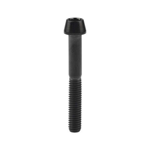 Titanium M6x45mm Hex Socket Cap Screw DIN 912 Black 6AL4V Ti Bolt With Tapered Head 1mm Pitch M6 Thread Lightweight High Strength Fastener