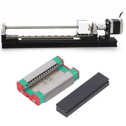 High Precision Linear Rail Slider For 3D Printers With Ultra Smooth Motion And Rock Solid Ball Bearings Ideal For DIY CNC Projects