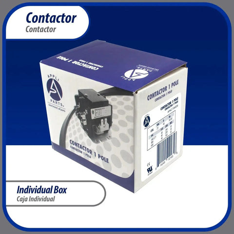 Packaging of Heavy Duty Workhorse 1 Pole Shunt Contactor With 24V Coil 40 Amp Replacement For HVAC Compressors Air Conditioners
