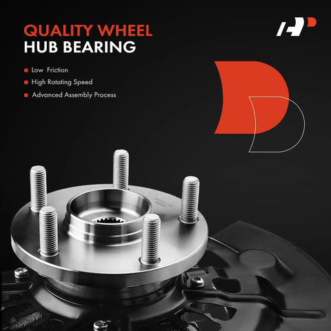 Front Left Steering Knuckle And Wheel Bearing Hub Assembly Direct Fit Replacement For Toyota Camry 2012 2017 2.5L Gas Engine