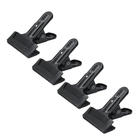 Set Of 4 Heavy Duty Wide Mouth Metal Spring Clamps For Woodworking And Diy Projects Great For Photography Backdrops Bonding Panels