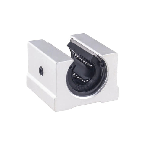 Four SBR12UU Linear Ball Bearing Slide Blocks For SBR12 Rails 12mm Aluminum Heavy Duty Industrial Grade CNC Guide Part