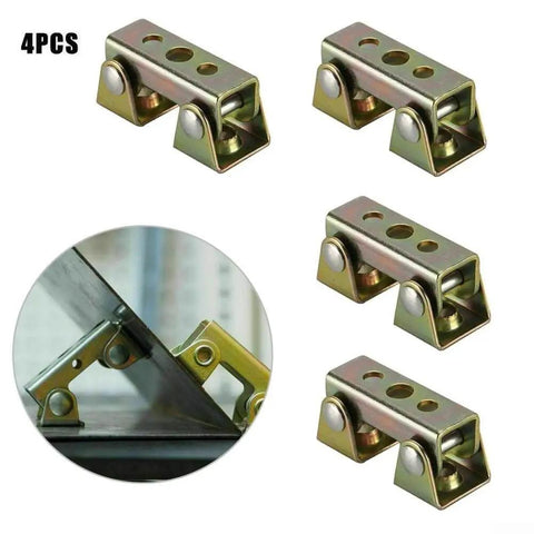 Heavy-Duty Adjustable Magnetic Welding Clamps 4-Pack, V-Type Fixture Holder For Round, Flat, And Angled Metal use in welding