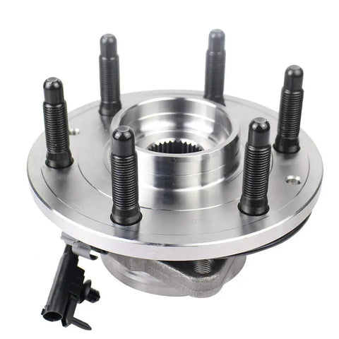 Front view of Pair Front Wheel Hub Bearing Assembly for 2007 to 2014 Cadillac Escalade ESV Suburban 1500 Tahoe Yukon XL 1500