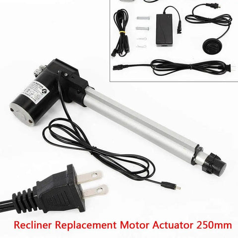 IP44 Rated 24V DC Linear Actuator With 250mm Stroke, 100 Kg Max Push And Pull, Compact Permanent Magnet Motor Design