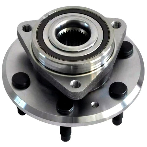 Front Or Rear Wheel Bearing And Hub Assembly With ABS 6 Lug Go To Heavy Duty Replacement For Buick Enclave Chevy Traverse GMC Acadia Saturn Outlook Fits 2008 2017 SUVs Quieter Ride And Smooth Performance