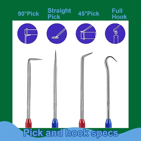 Universal Faucet Washer And O Ring Kit 1075Pcs with Pick Hook Tools for plumbing repairs.