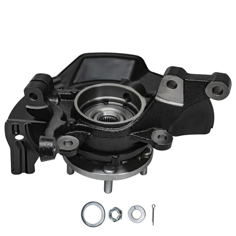 Front 2Pc Steering Knuckles And Wheel Bearing Hubs Assembly Replacement For 2011 Hyundai Sonata 2.4L with included hardware