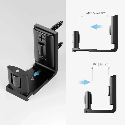 CCJH Sliding Barn Door Bottom Floor Guide With Adjustable Roller U Shape Flexible Flush Design Wall Mounted Black Dual Sided Concealed Pulleys For Smooth Quiet Door Operation Made From Durable Aluminum Alloy.