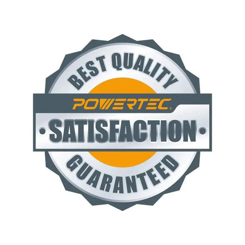 Best quality satisfaction guaranteed badge from Powertec
