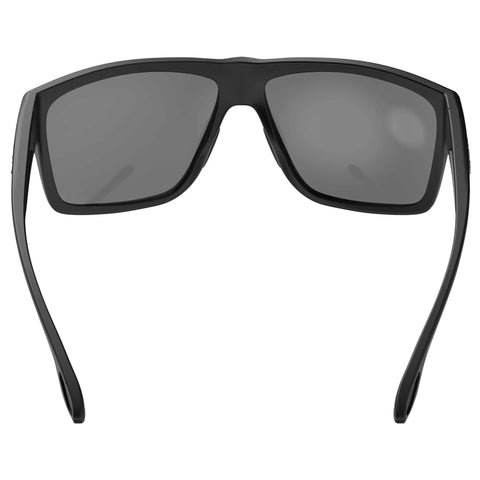 Polarized Sunglasses For Men And Women Do It All With UV Protection Lightweight Relialite frame in classic black and gray, back view
