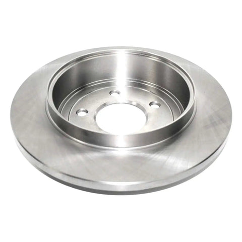 Rear Solid Disc Brake Rotor BR54122 with forged flange, induction hardened raceways for precise fit and ABS signaling visible.