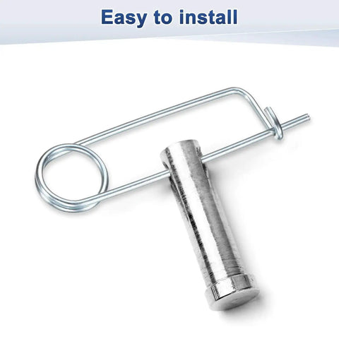 8 Pack Brooch Shape Cotter Pins With Quick Lock Fasteners 2x45mm Spring Steel Pins product image