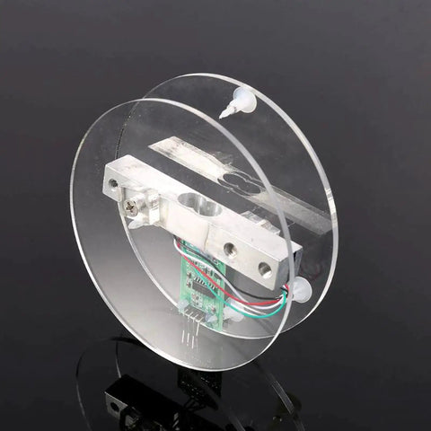 20Kg Digital Load Cell Weight Sensor With HX711 ADC Breakout Module for Arduino and Raspberry Pi Projects, acrylic mount