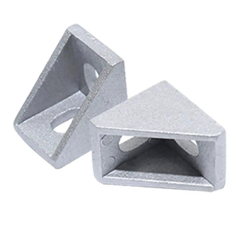 24 Sets 2020 Aluminum Extrusion Corner Brackets Kit With 48 T Nuts And Screws For 6mm Slot 2020 Series Aluminum Profile Connectors