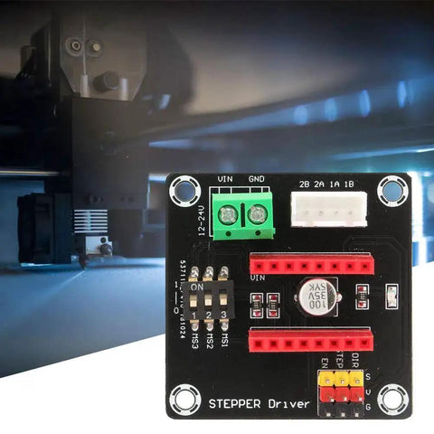 Beefed Up 42 Stepper Motor Driver Expansion Board for 3D Printers with On Board DIP Switch and Terminal Power Connector