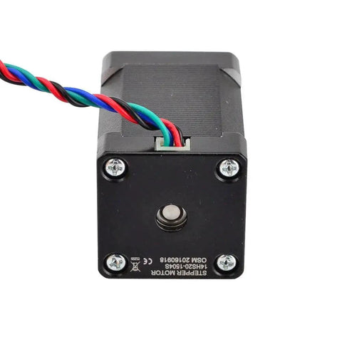 Front view of Beefy High Torque Nema 14 Stepper Motor For 3D Printers With 1.5A Current And 40 Ncm Holding Torque, 4-wire connection