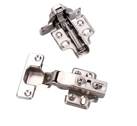 10 Pack Soft Close Concealed Cabinet Hinges For European Full Overlay Frameless Cabinets Heavy Duty Adjustable Kitchen Hardware